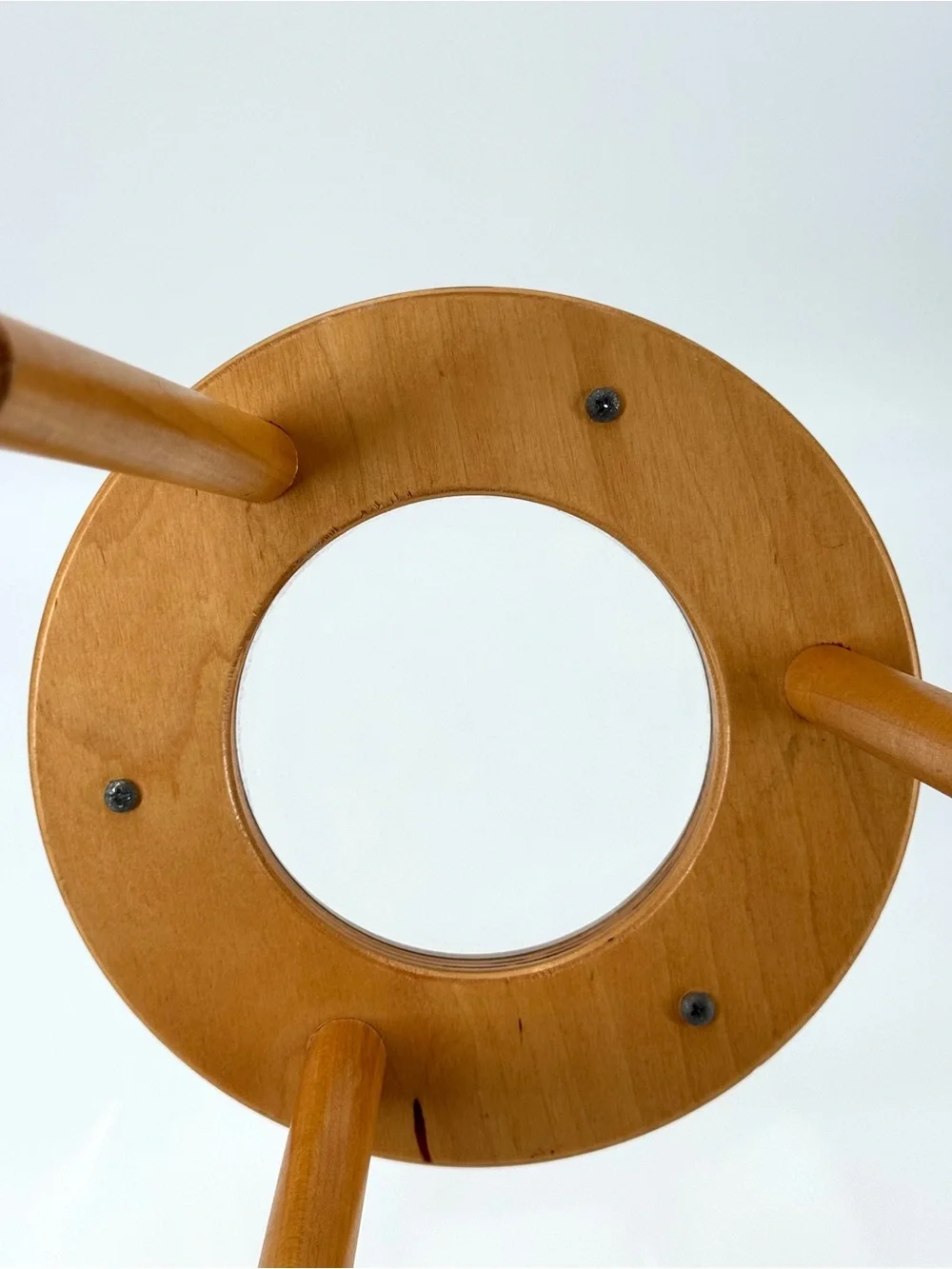 Jonti-Craft 9” Wooden Discovery 3x Magnifier Stool